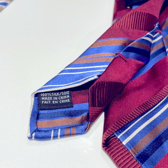 (2/$30) Jones New York Pure Silk Ties Lot - Picture 6 of 6